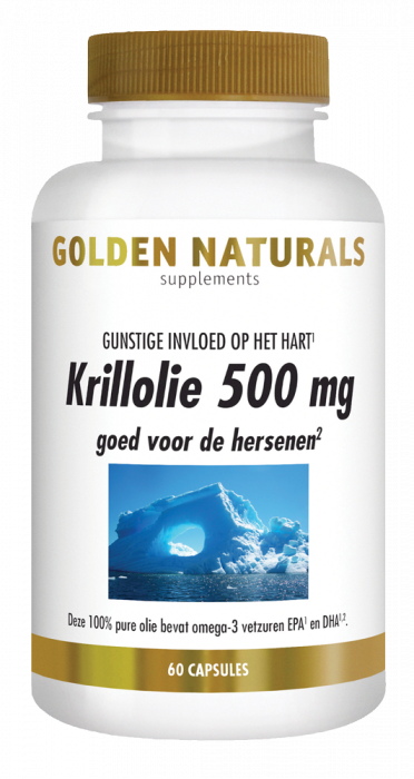 Krill oil 500 mg 60 softgel capsules