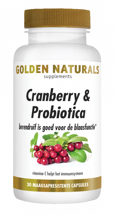 Cranberry & Probiotics 30 vegan gastro-resistant capsules