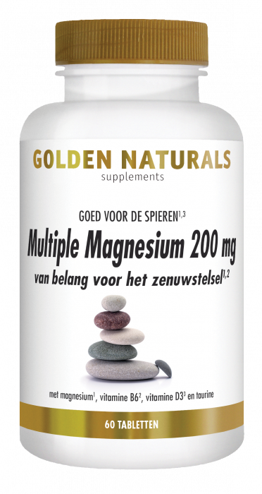 Multiple Magnesium 200 mg 60 vegan tablets