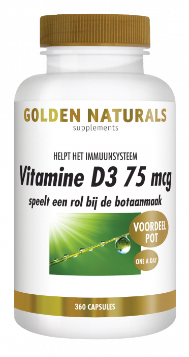Vitamin D3 75 mcg 360 softgel capsules