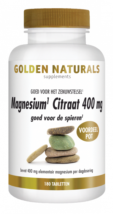 Magnesium Citrate 400 mg 180 vegan tablets