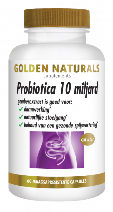 Probiotics 10 Billion 60 vegan gastro-resistant capsules
