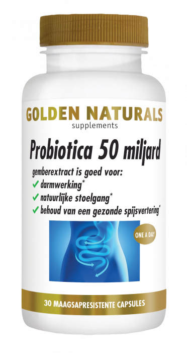 Probiotics 50 Billion 30 vegan gastro-resistant capsules