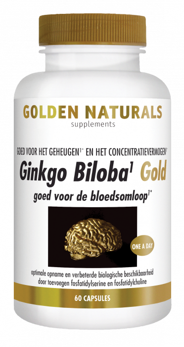 Ginkgo Biloba Gold 60 vegan capsules