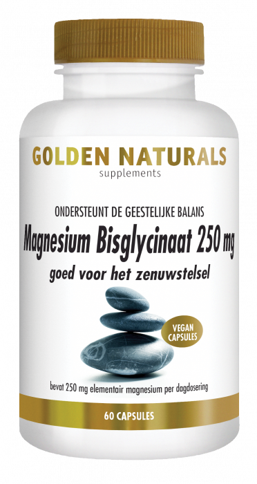 Magnesium Bisglycinate 250mg 60 vegan capsules
