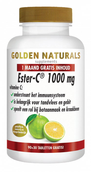 Ester-C 1000 mg 90 + 30 gratis vegan tablets
