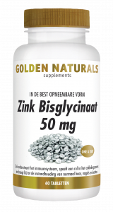 Zinc Bisglycinate 50 mg 60 vegan tablets