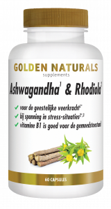 Ashwagandha & Rhodiola 60 vegetarian capsules