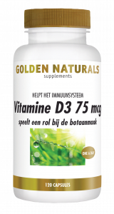 Vitamin D3 75 mcg 120 softgel capsules