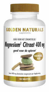Magnesium Citrate 400 mg 180 vegan tablets