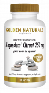 Magnesium Citrate 250 mg 180 vegan capsules