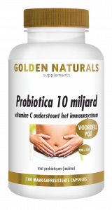 Probiotics 10 Billion 180 vegan gastro-resistant capsules