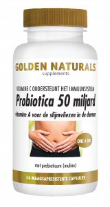 Probiotics 50 Billion 14 vegan gastro-resistant capsules