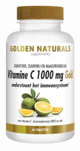 Vitamin C 1000 mg Gold 60 vegan tablets