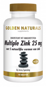 Multiple Zinc 25 mg 90 vegan tablets