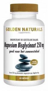 Magnesium Bisglycinate 250mg 60 vegan capsules