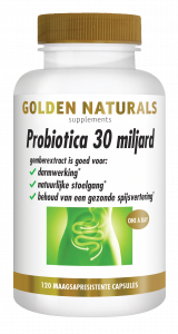 Probiotics 30 Billion 120 vegan gastro-resistant capsules