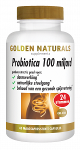 Probiotics 100 billion 45 vegan gastro-resistant capsules