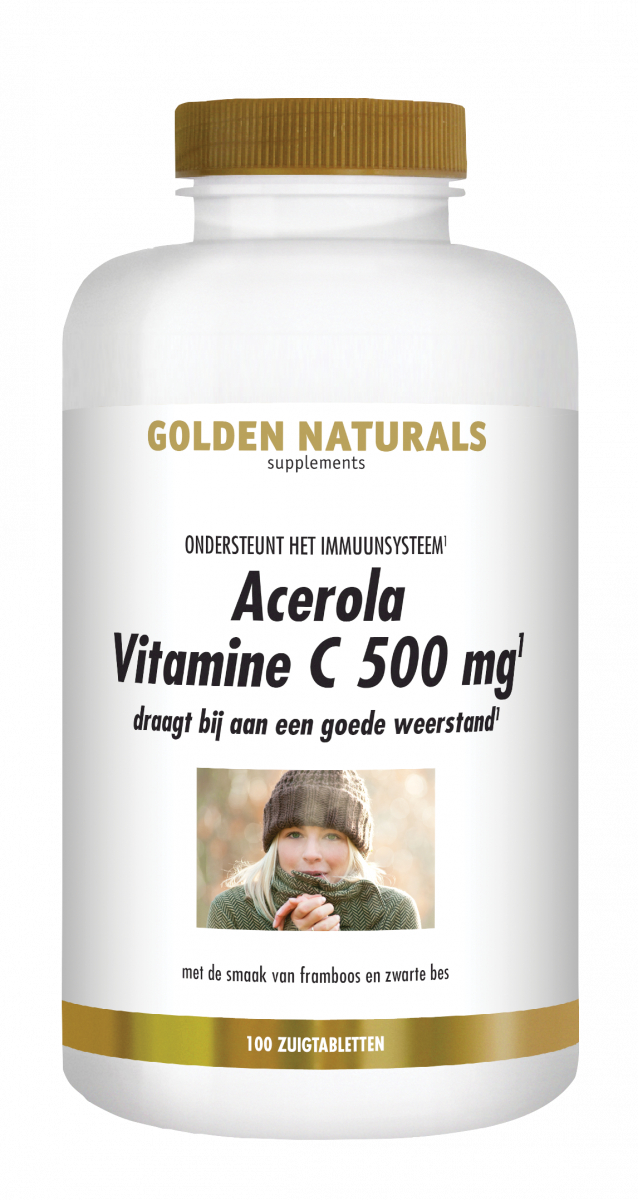 Buy Acerola Vitamine 500 mg? - GoldenNaturals.com