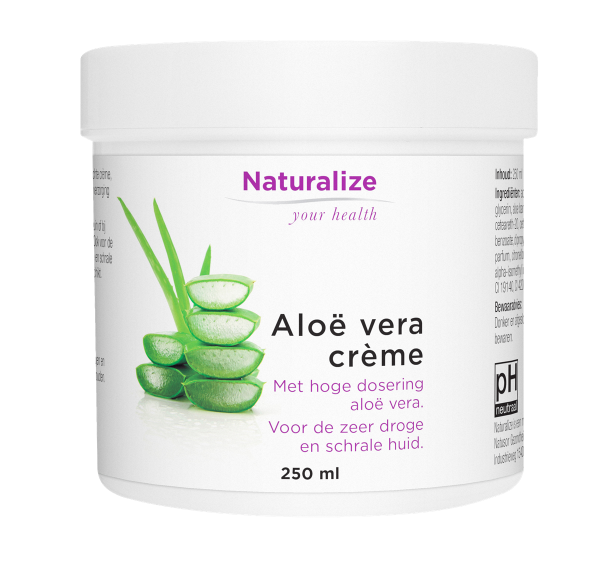 ik heb honger Parel verwarring Buy Naturalize Aloe vera-cream? - GoldenNaturals.com