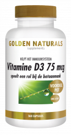 Vitamin D3 75 mcg 360 softgel capsules