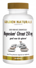 Magnesium Citrate 250 mg 60 vegan capsules