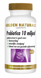 Probiotics 10 Billion 30 vegan gastro-resistant capsules