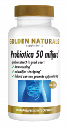 Probiotics 50 Billion 30 vegan gastro-resistant capsules
