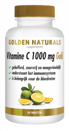 Vitamin C 1000 mg Gold 60 vegan tablets