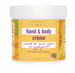 Hand & body crème 250 milliliters