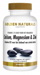 Calcium, Magnesium & Zinc 90 vegetarian tablets