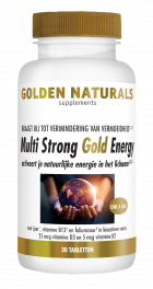 Multi Strong Gold Energy 30 vegan tablets