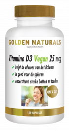 Vitamin D3 Vegan 25 mcg 120 vegan softgel capsules